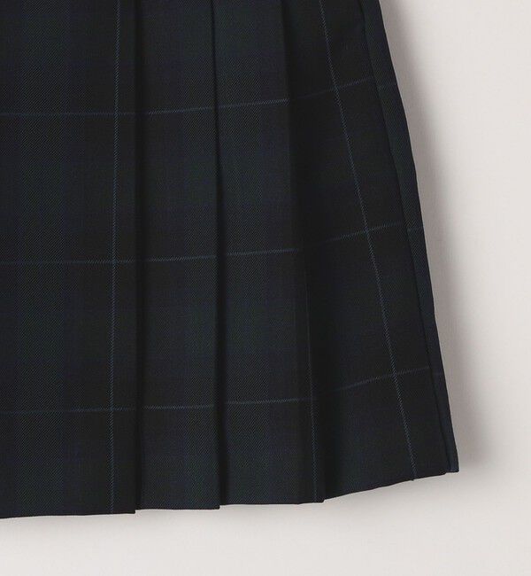 SHIPS KIDS「SHIPS KIDS:90cm / 50th ANNIV セレモニー チェック プリーツ スカート」|スカート|