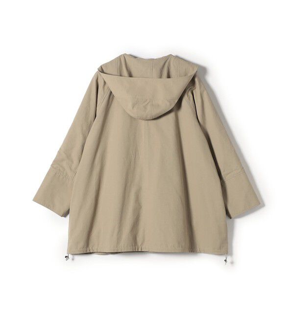 SHIPS Colors 「SHIPS Colors:フード トレンチ ハーフ コート」|トレンチコート|