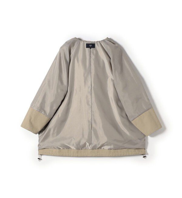 SHIPS Colors 「SHIPS Colors:フード トレンチ ハーフ コート」|トレンチコート|