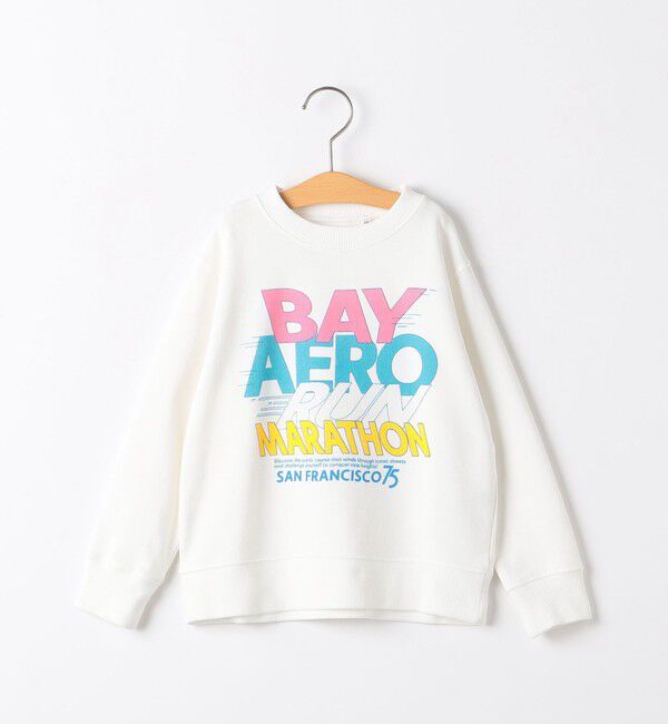 SHIPS KIDS「SHIPS KIDS:100～130cm / 50th ANNIV ヴィンテージ プリント スウェット」|スウェット・ジャージ|