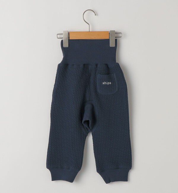 SHIPS KIDS「SHIPS KIDS:80～90cm /ベビー キルト パンツ」|その他ベビーウェア|