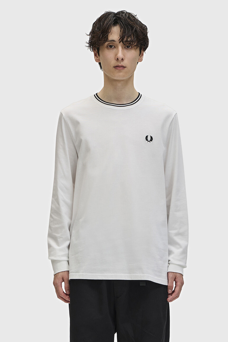 FRED PERRY 「Twin Tipped T-Shirt」|Tシャツ・カットソー|WHITE