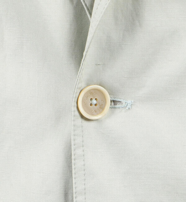 TOMORROWLAND BUYING WEAR「CARUSO コットンリネン シングルブレステッド2Bジャケット」|テーラードジャケット|