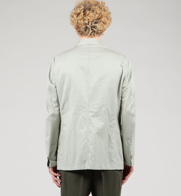 TOMORROWLAND BUYING WEAR「CARUSO コットンリネン シングルブレステッド2Bジャケット」|テーラードジャケット|