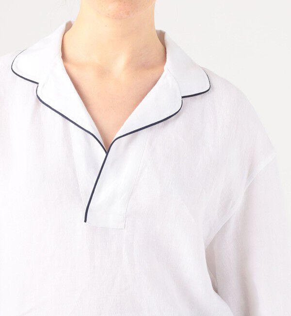 TOMORROWLAND BUYING WEAR「BOURRIENNE CREPUSCULE リネンシャツ」|シャツ・ブラウス|