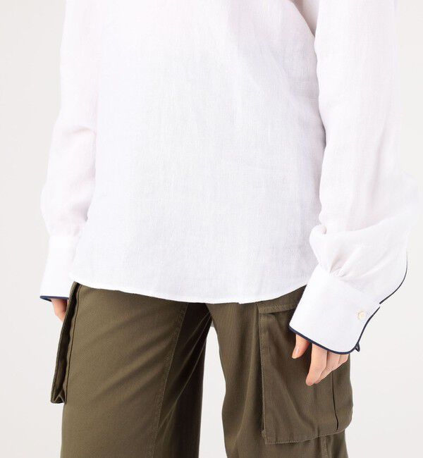 TOMORROWLAND BUYING WEAR「BOURRIENNE CREPUSCULE リネンシャツ」|シャツ・ブラウス|