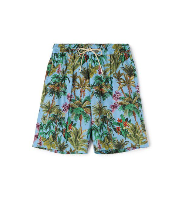 TOMORROWLAND BUYING WEAR「PT TORINO コットンボタニカル イージーショーツ」|その他|66 ブルー系