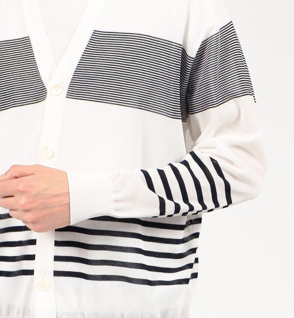 TOMORROWLAND MENS「TOMORROWLAND TRICOT コットンナイロン Vネックカーディガン」|カーディガン|