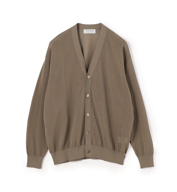 TOMORROWLAND MENS「TOMORROWLAND TRICOT コットンナイロン Vネックカーディガン」|カーディガン|15 グレー