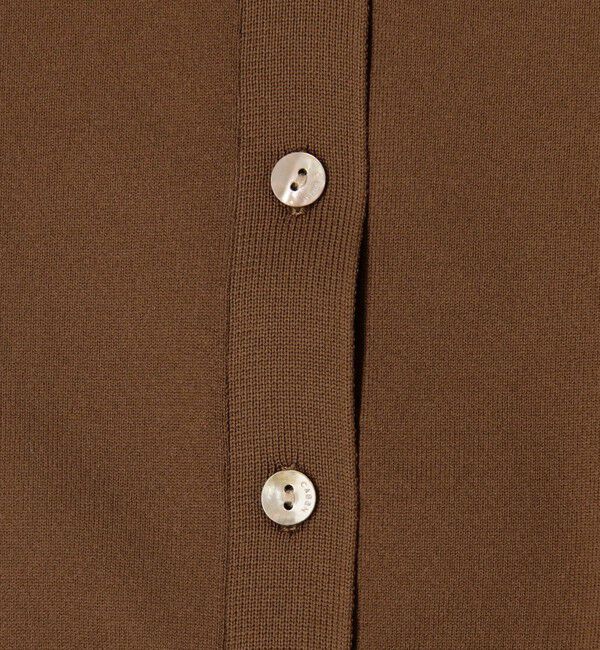 CABaN「ファインポリエステル ハーフスリーブポケットカーディガン」|カーディガン|