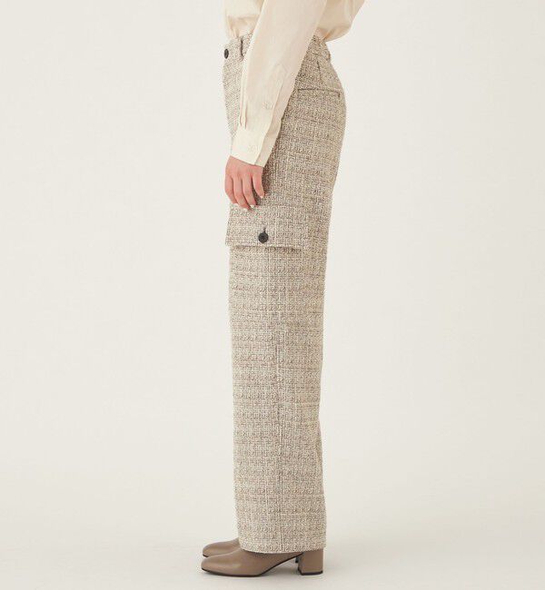 GALERIE VIE「ノンミュールツイード カーゴパンツ」|カーゴ|