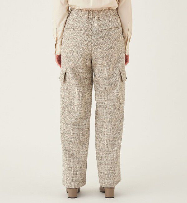 GALERIE VIE「ノンミュールツイード カーゴパンツ」|カーゴ|