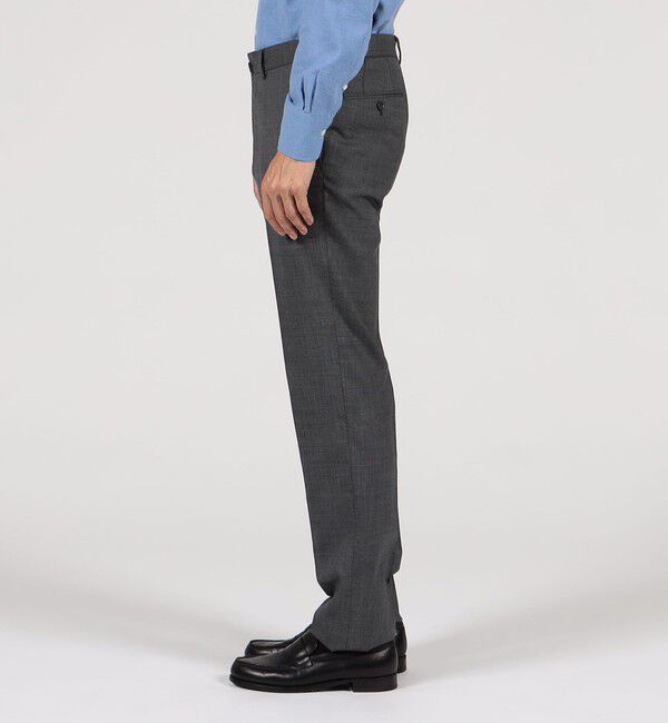 TOMORROWLAND MENS「Super120'sストレッチウールツイル スリムスラックス」|スラックス|