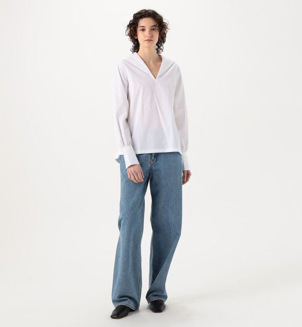 TOMORROWLAND BUYING WEAR「【別注】BOURRIENNE MARINE コットンシャツ」|シャツ・ブラウス|