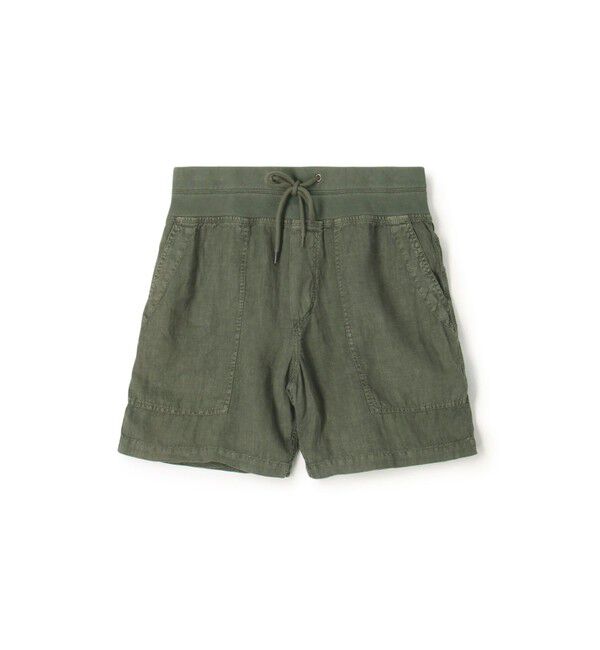 JAMES PERSE「リネン ショーツ MKOH4211」|その他|58 ダークグリーン系