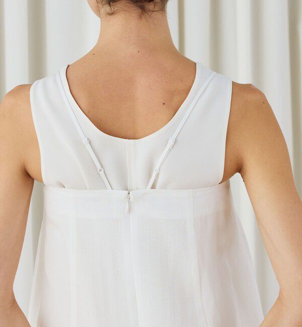 DES PRES「キュプラコットンストライプ バルーンスカート」|スカート|