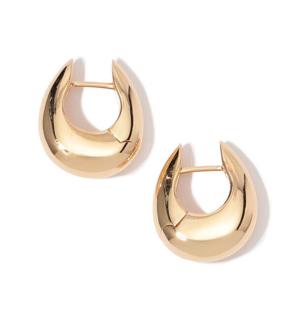 TOMORROWLAND GOODS「Annika Inez Sloping Hinge Hoops ピアス」|ピアス|