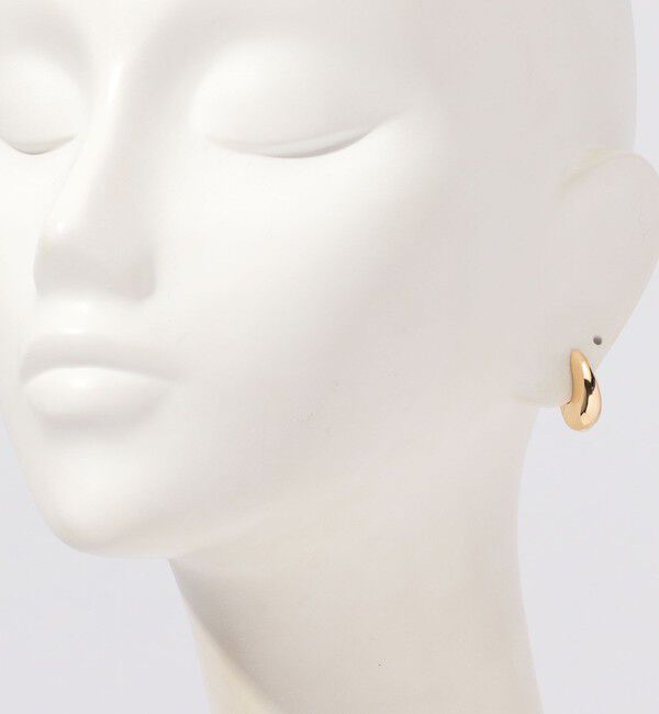 TOMORROWLAND GOODS「Annika Inez Sloping Hinge Hoops ピアス」|ピアス|