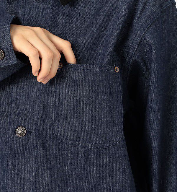 Edition「カットオフ デニムカバーオール」|デニムジャケット|