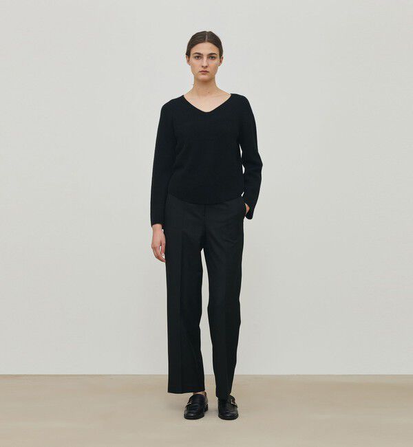 DES PRES「ベビーカシミヤ Vネックプルオーバー」|ニット・セーター|