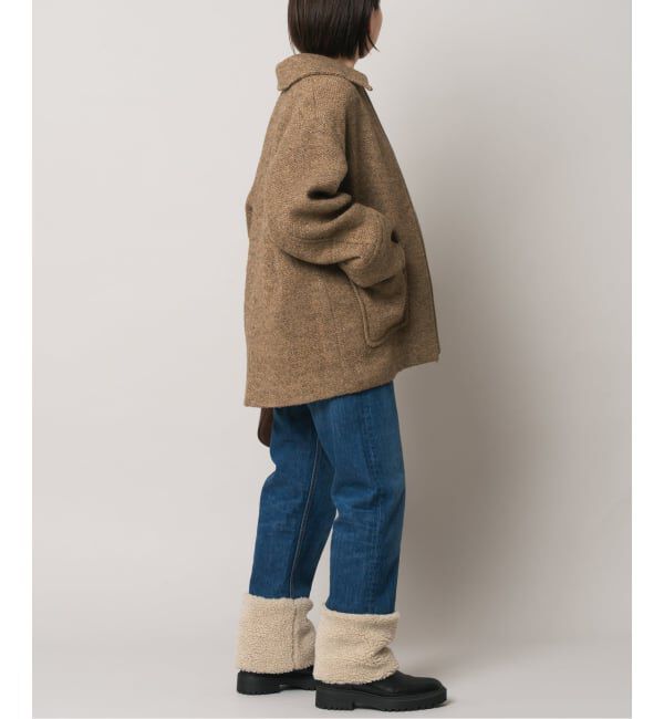  「ボアデニムパンツ」|デニム|