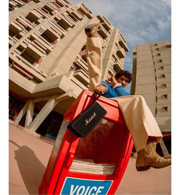 journal standard Furniture「★【Marshall/マーシャル】MIDDLETON BLACK AND BRASS ミドルトン スピーカー」|電化製品|