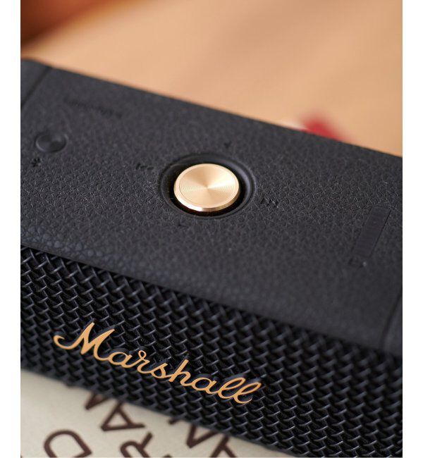 journal standard Furniture「★【Marshall/マーシャル】MIDDLETON BLACK AND BRASS ミドルトン スピーカー」|電化製品|