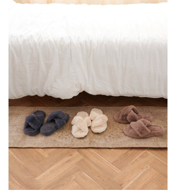 journal standard Furniture「SLIPPER FUR　フェイクファー スリッパ　ルームシューズ」|ルームシューズ|