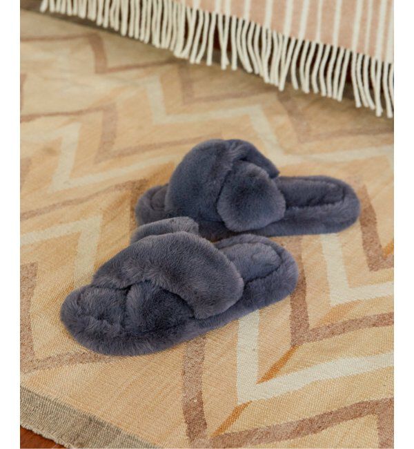 journal standard Furniture「SLIPPER FUR　フェイクファー スリッパ　ルームシューズ」|ルームシューズ|