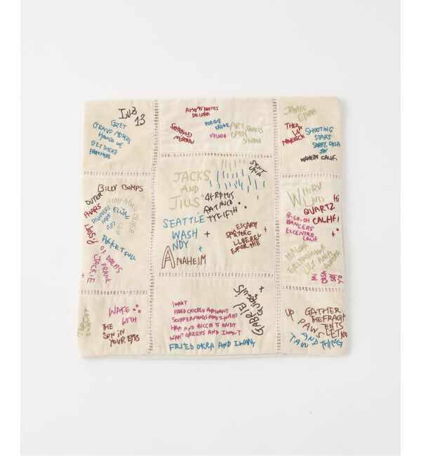 ACME「VELVET GRAFFITI CUSHION　クッションカバー45cm」|クッション・クッションカバー|