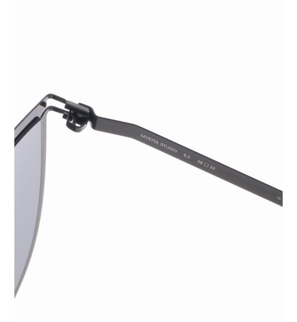 EYETHINK「【MYKITA/マイキータ】STUDIO6.2 SBK/WH Sunglasses」|サングラス|