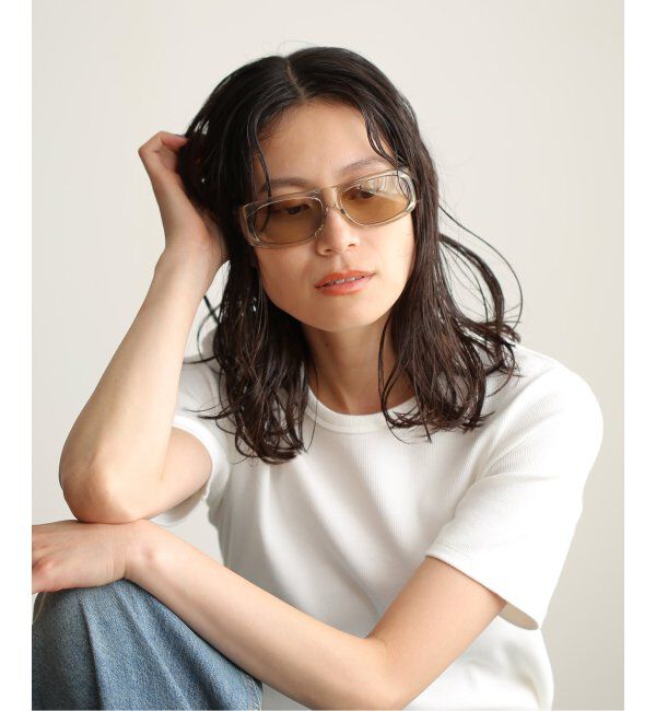 EYETHINK「【COURREGES / クレージュ】HOLY SUNGLASSES SAND」|サングラス|