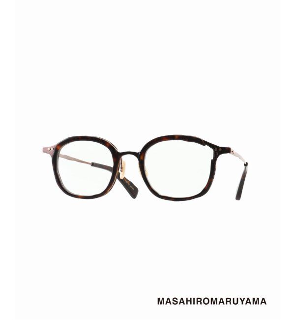 EYETHINK「【MASAHIRO MARUYAMA /マサヒロマルヤマ】別注 MM-0011 No.E2 ex Optical」|メガネ|ブラウン