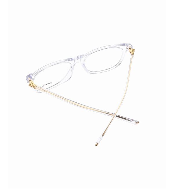 EYETHINK「【MIU MIU / ミュウミュウ】01WVF CL Optical」|メガネ|