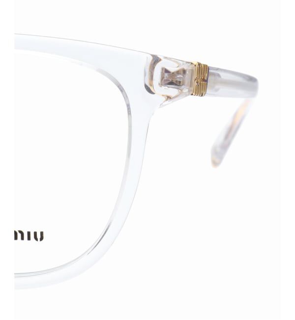EYETHINK「【MIU MIU / ミュウミュウ】01WVF CL Optical」|メガネ|