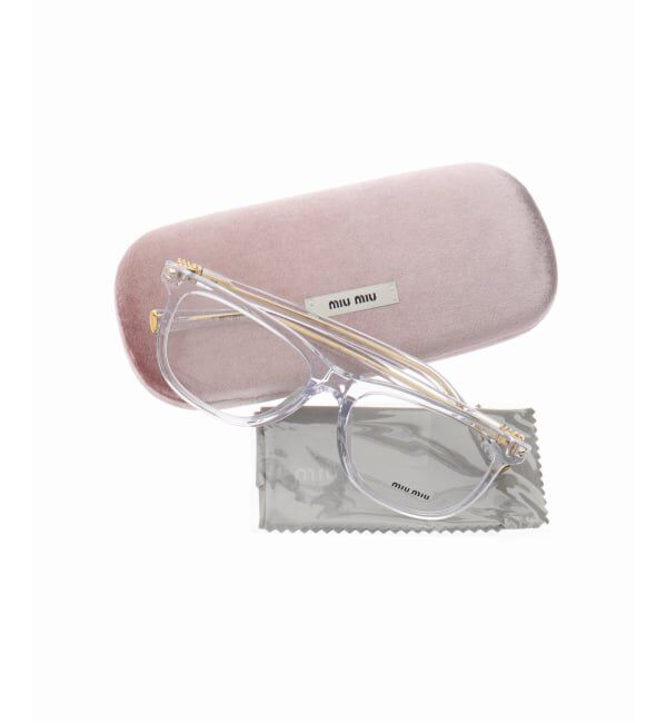 EYETHINK「【MIU MIU / ミュウミュウ】01WVF CL Optical」|メガネ|