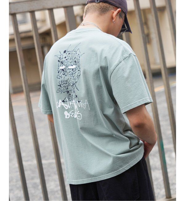 JOINT WORKS「BRAIN DEAD/ブレインデッドSKRAM T-SHIRT」|Tシャツ・カットソー|グリーン B