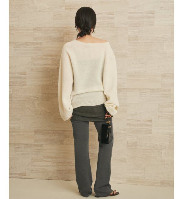 Plage「《WEB限定追加予約》18G スムース パンツ 2」|その他|