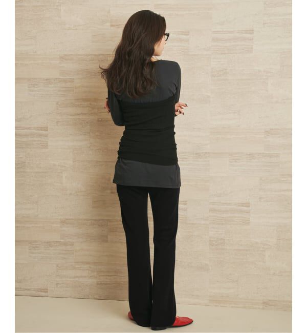 Plage「《WEB限定追加予約》18G スムース パンツ 2」|その他|