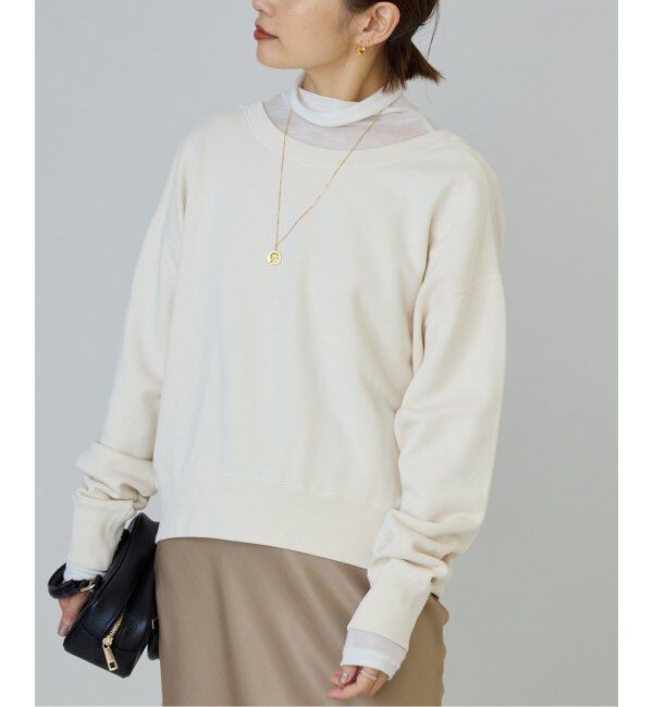 IENA「ピグメントスウェットプルオーバー」|スウェット・ジャージ|