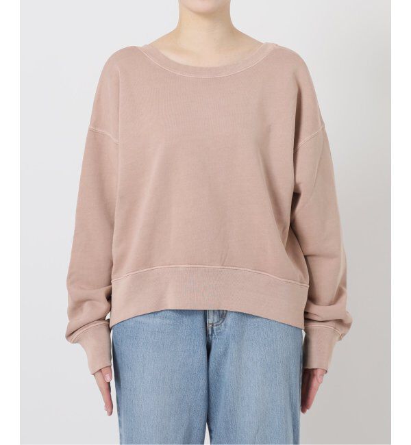 IENA「ピグメントスウェットプルオーバー」|スウェット・ジャージ|