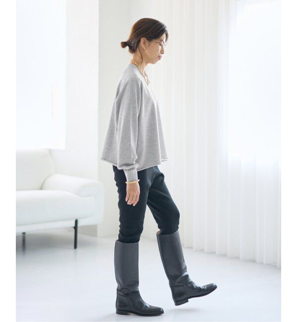 IENA「LEVITA コットンプルオーバー」|ニット・セーター|