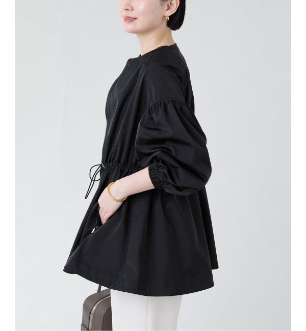 VERMEIL par iena「ノーカラーギャザーZIPブルゾン」|その他|