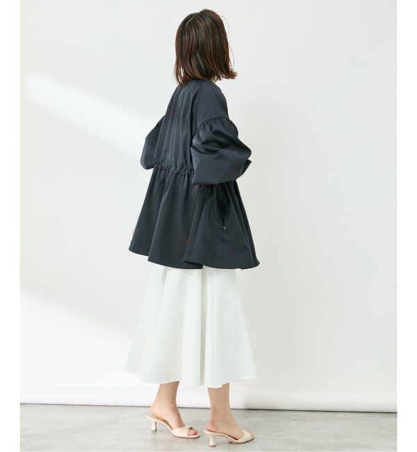 VERMEIL par iena「ノーカラーギャザーZIPブルゾン」|その他|