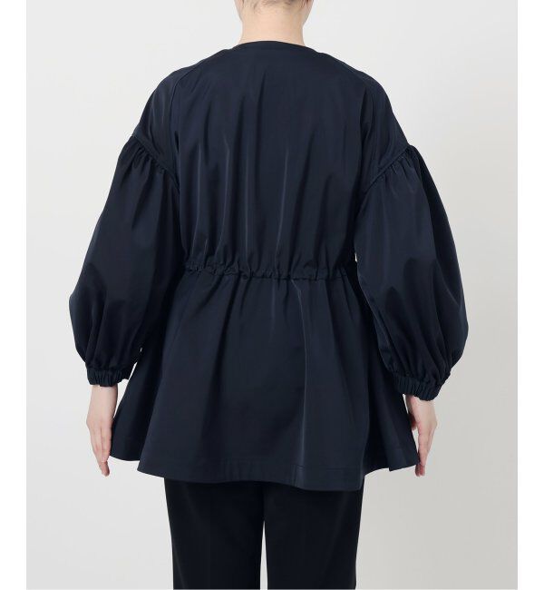 VERMEIL par iena「ノーカラーギャザーZIPブルゾン」|その他|