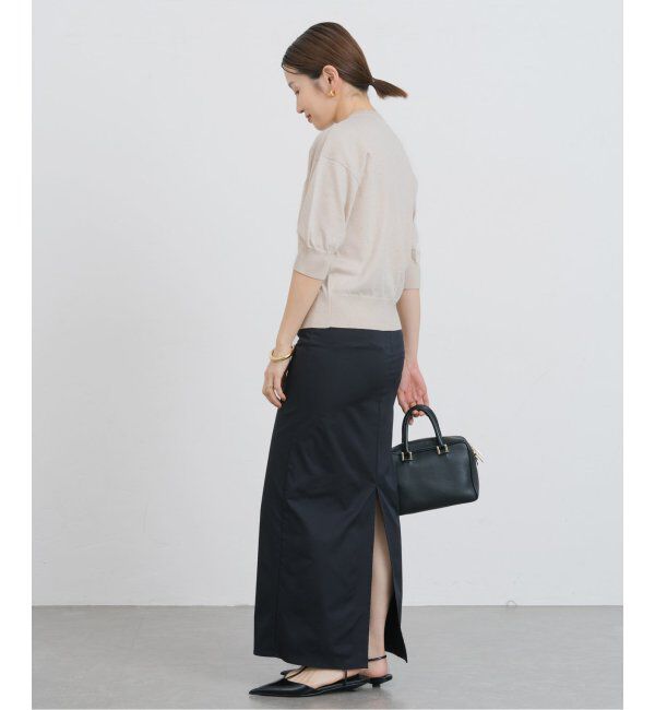 IENA「《追加3》LEVITAクルーカーディガン」|カーディガン|