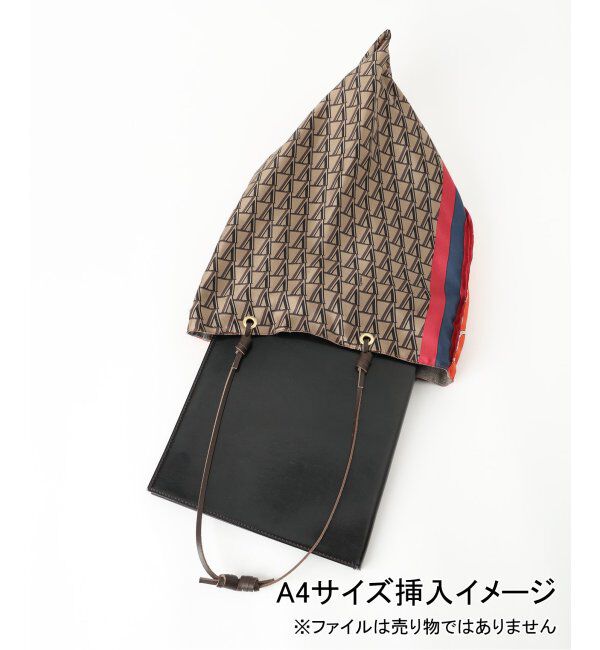 VERMEIL par iena「《追加2》manipuri マニプリ Bag 別注Verロゴxネイティブビット」|トートバッグ|