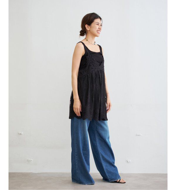 IENA「アンティークチュールバテンキャミ」|シャツ・ブラウス|