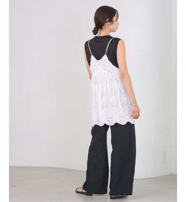 IENA「アンティークチュールバテンキャミ」|シャツ・ブラウス|