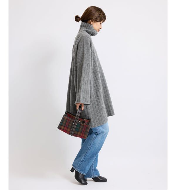 IENA「ワイドリブBIGプルオーバー」|ニット・セーター|